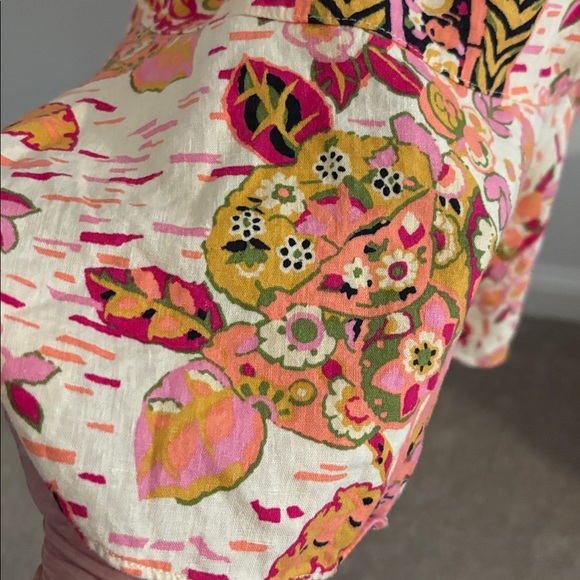 Free People / Floral Sleeveless top - Picture 4 of 13